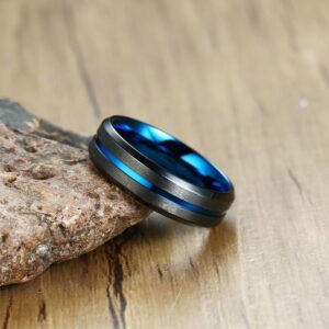 Anillo Linea azul