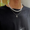 Collar perla doble