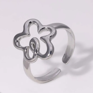 Anillo flor dama