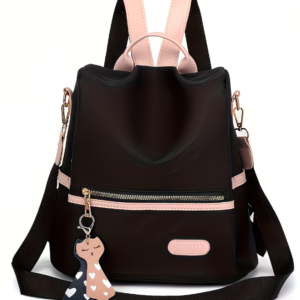 Mochila con cierre posterior