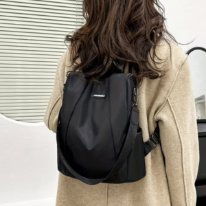 Mochila cartera apertura posterior