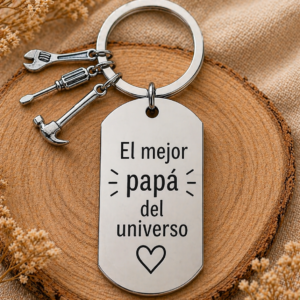 Llavero personalizado con dije herramientas
