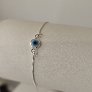 Pulsera fina ojo turco