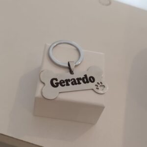Placa de identificación mascotas
