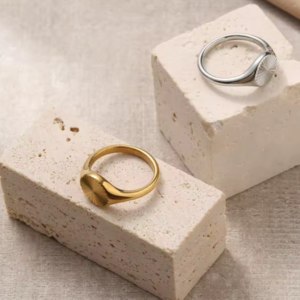 Anillo sello rayo de sol