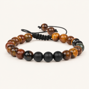 Pulsera ajustable de ojo de tigre