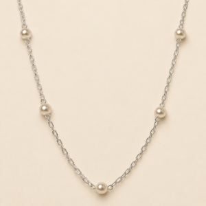 Collar de plata 925 con perlas