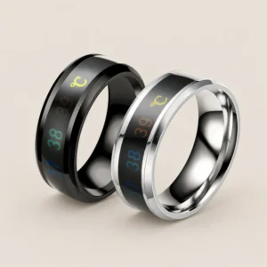 Anillo de temperatura para hombre