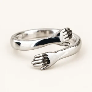 Anillo abrazo ajustable de acero quirúrgico
