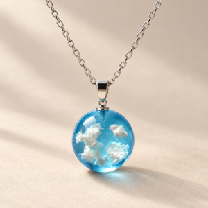 Collar nubes del cielo