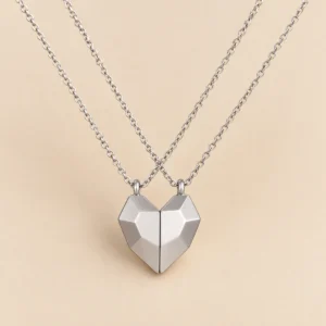 Collar De Pareja Magnético, Corazón
