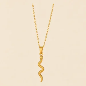 Collar Serpiente Acero Quirúrgico