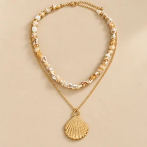 Collar conjunto Caracoles